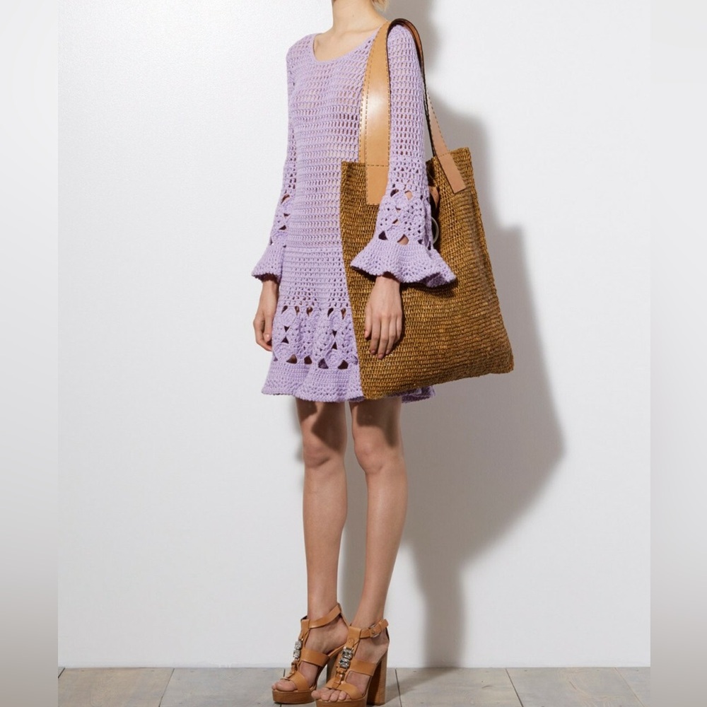 Michael Kors Hand-Crochet Dress